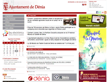 Tablet Screenshot of denia.es